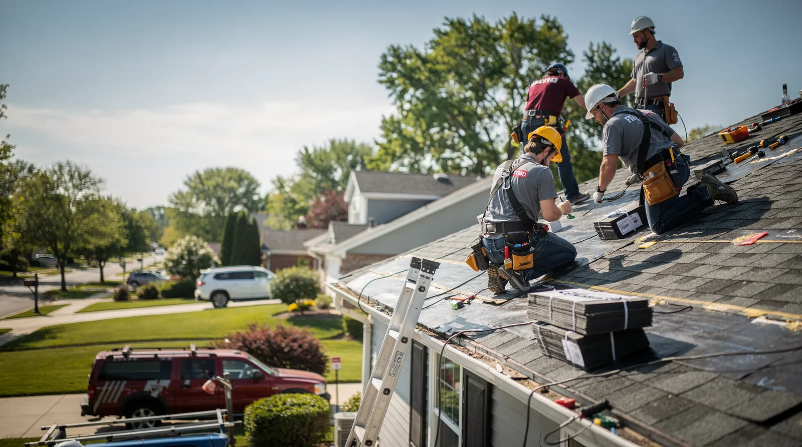Roof Repair in Cambria, IL around you